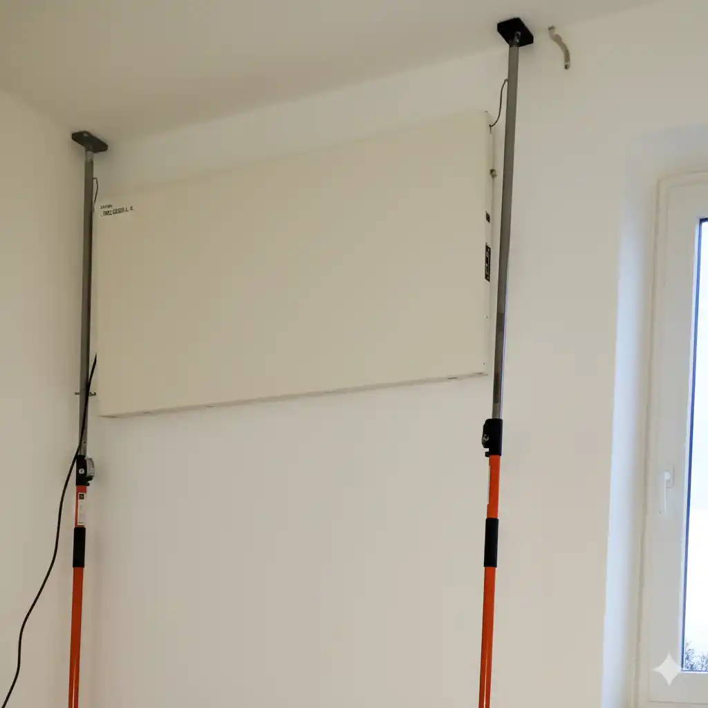 Infrarot Heizplatte Bautrocknung Augsburg