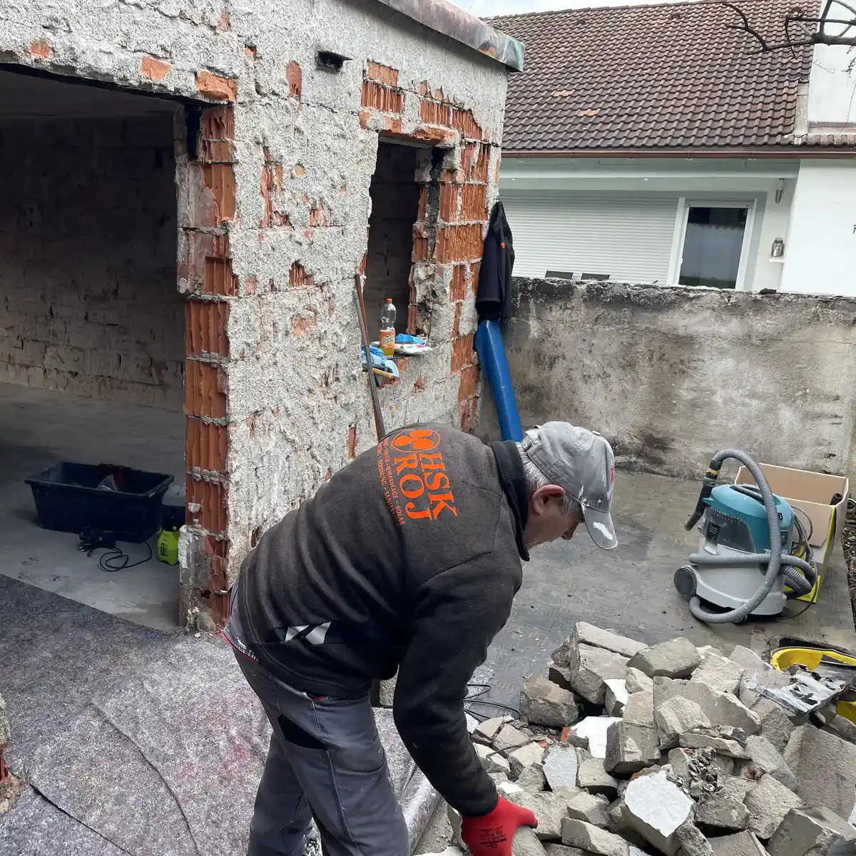 Entrümpelung und Entsorgung bei der Renovierung in Augsburg