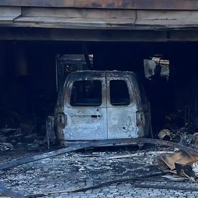 Brandschaden in Augsburg