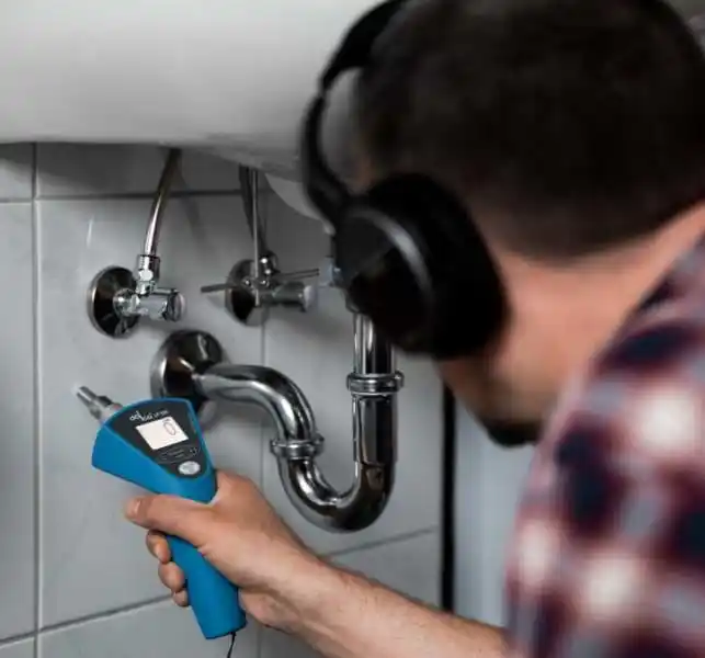 zerstörungsfreie Leckortung Bodenheizung Augsburg mit akustischer Ortung