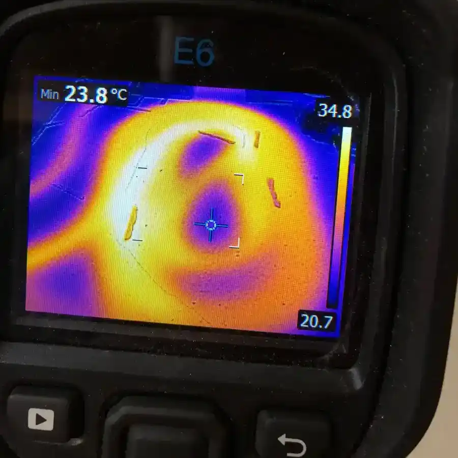 Thermografie Wärmebildkamera Leckortung Ingolstadt Fußbodenheizung