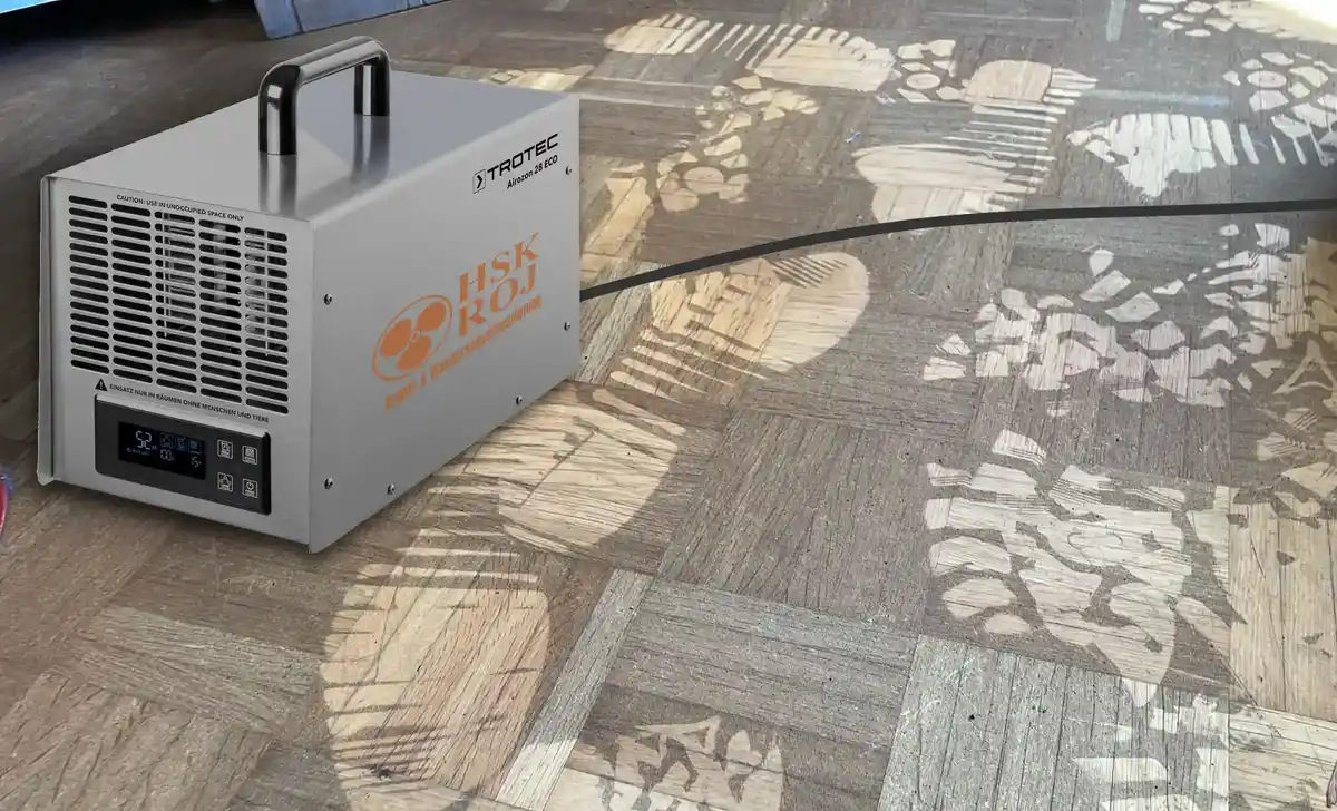 Geruchsbeseitigung Ozonbehandlung Rauchgeruch Brandschaden München Neutralisation