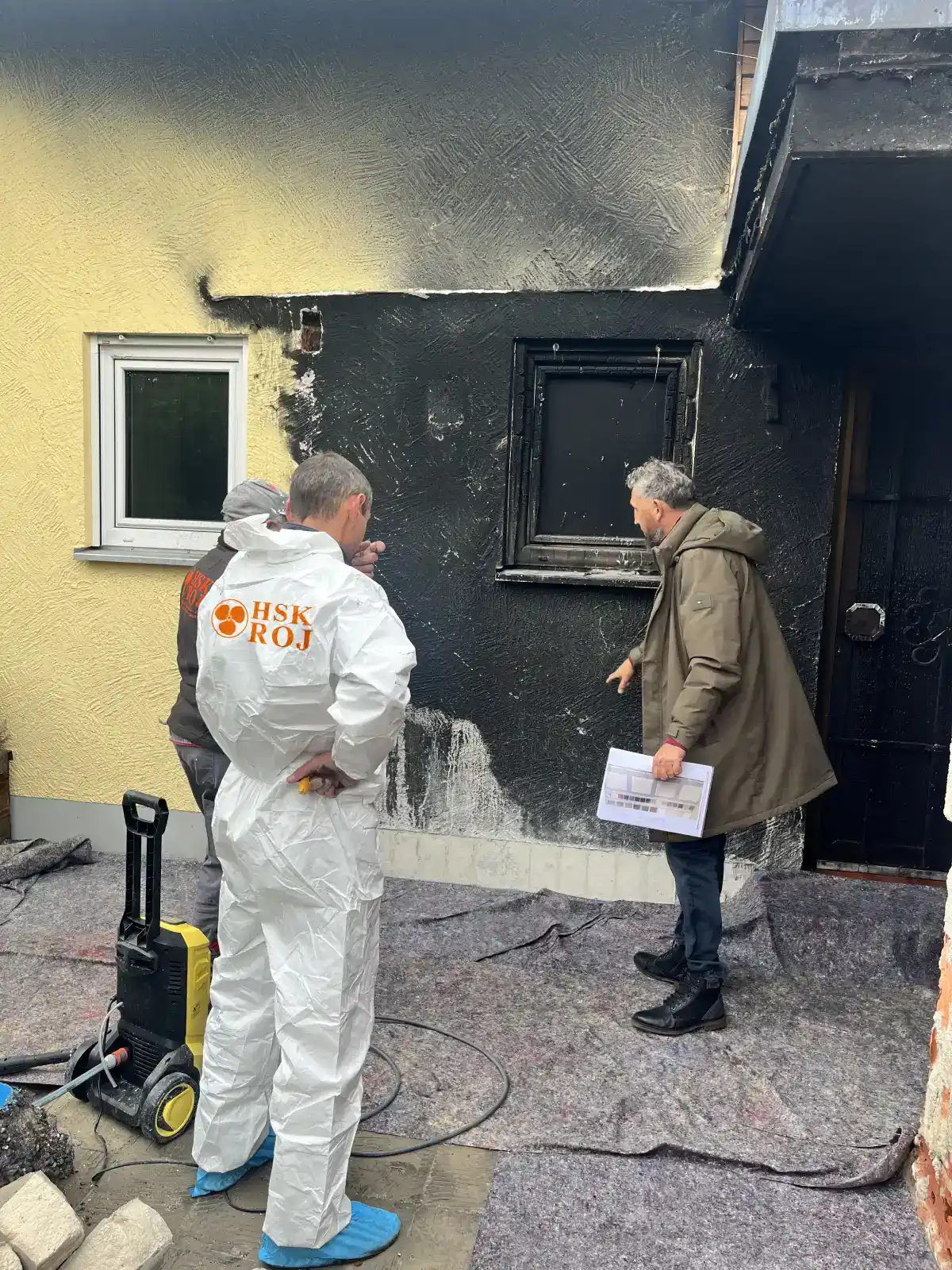 Professionelle Schadensaufnahme für Versicherungen Brandschaden München