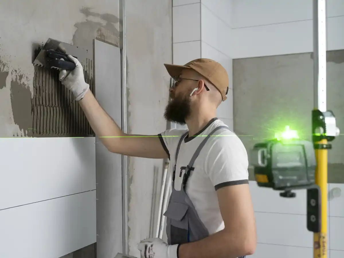 Küchenrenovierung München – neuer Fliesenspiegel